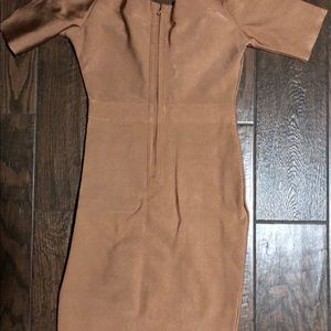 Off the shoulder bandage dress